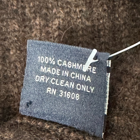 Jos.A.Bank brown 100% pure cashmere beanie,OS, NWT - Picture 7 of 7